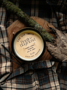 Bonfire Boyfriend 8.5 oz Soy & Coconut Wax Candle