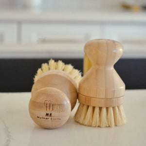 Replaceable Head Dish & Pot Brushes with Refills