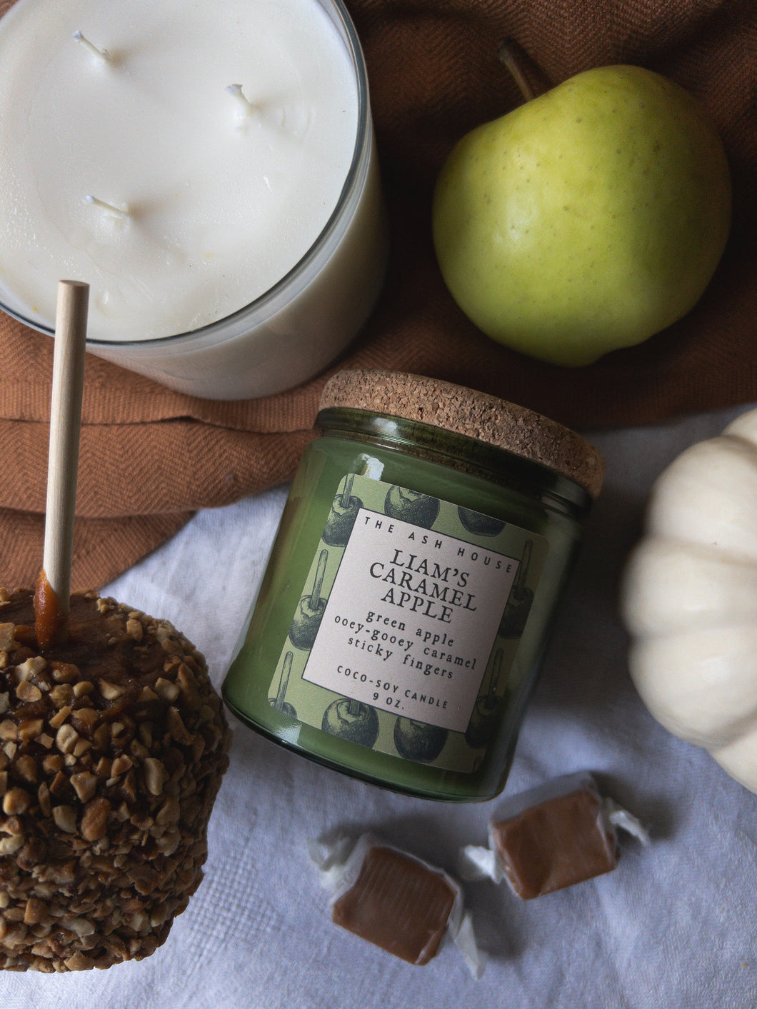 Liam's Caramel Apple Candle Collection