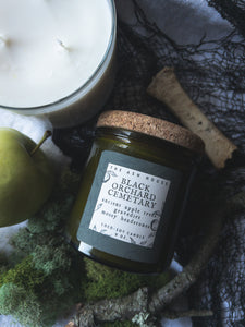 Black Orchard Cemetary Candle Collection
