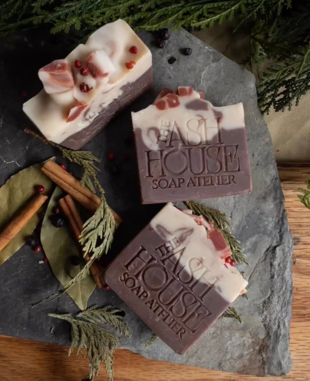 Peppermint Hot Cocoa Limited Edition Holiday Handcrafted Soap