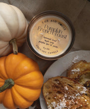 Load image into Gallery viewer, Pumpkin French Toast 8.5 oz Soy &amp; Coconut Wax Candle
