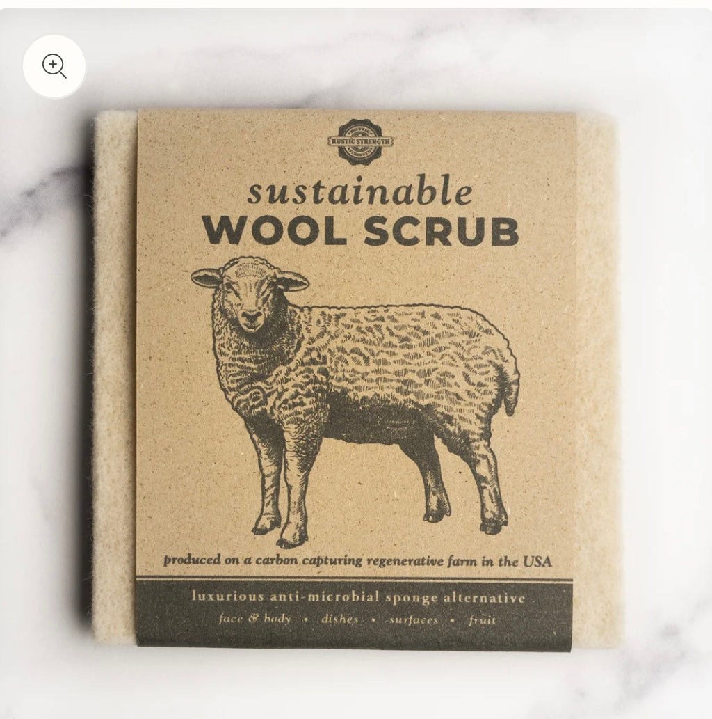 Sustainable Wool Scrub