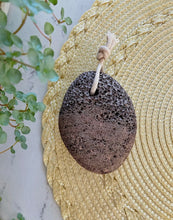 Load image into Gallery viewer, Lava Pumice Stone with Hanging Rope
