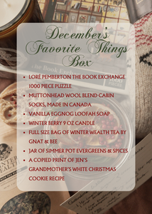 December’s Favorite Things Box