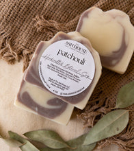 Load image into Gallery viewer, Patchouli Essential Oil Handcrafted Palm Free Soap
