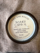 Load image into Gallery viewer, Summer Carnival 8.5 oz Coco Soy Candle
