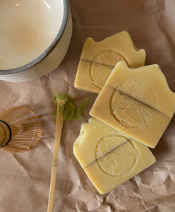 Matcha with Carrot & Lemongrass Handcrafted Soap