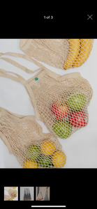 EcoBags Recycled Cotton Mesh Bags