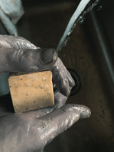 Load image into Gallery viewer, Mechanic’s Orange with Pumice &amp; Tea Tree Handcrafted Soap
