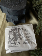 Load image into Gallery viewer, Krampus Holiday Handcrafted Palm Oil Free Soap
