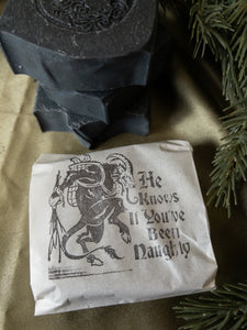 Krampus Holiday Handcrafted Palm Oil Free Soap