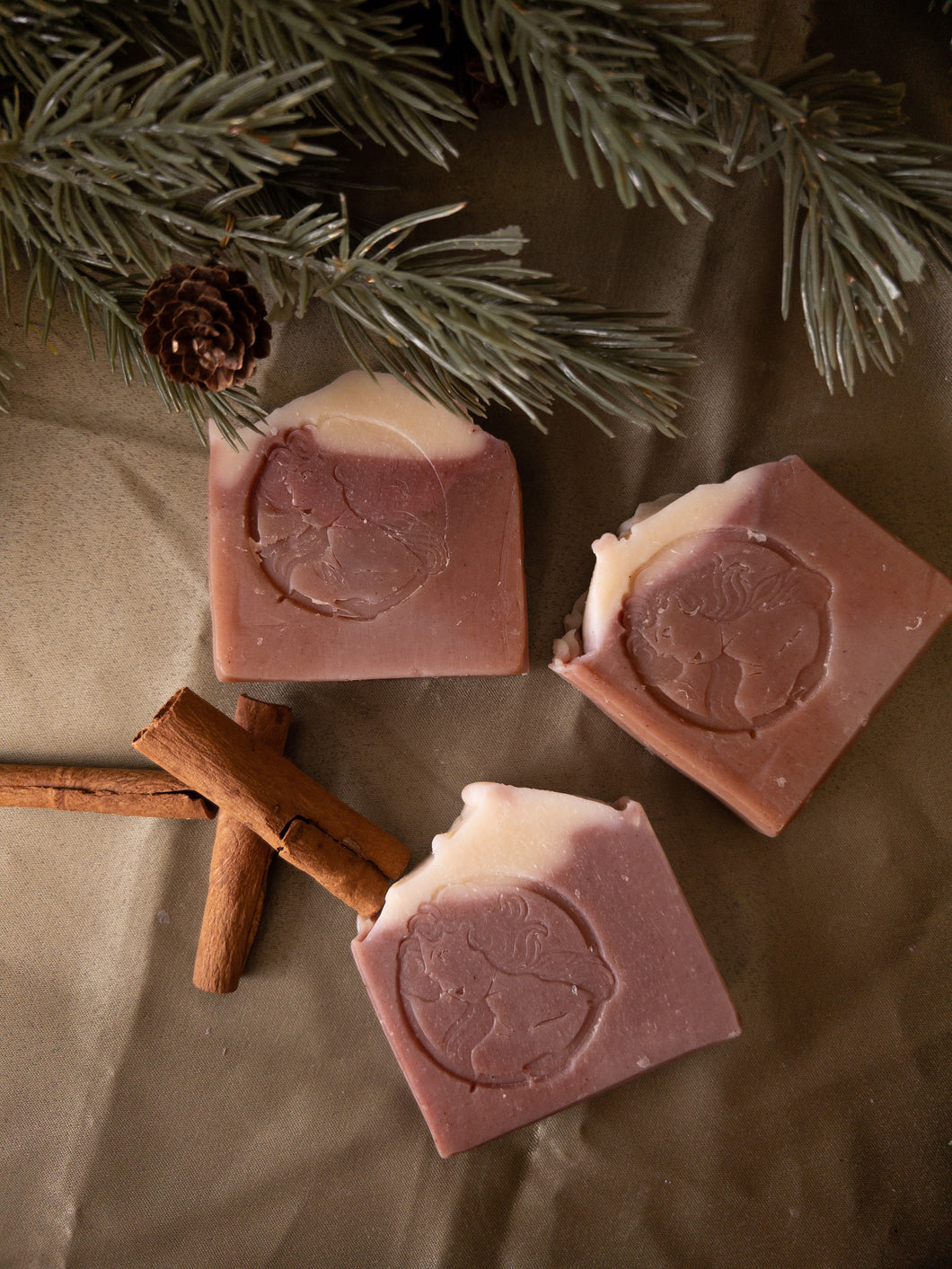 Mulled Cider Holiday Handcrafted Palm Oil Free Soap