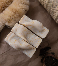 Load image into Gallery viewer, Gardener’s Dual Exfoliation Handcrafted Soap
