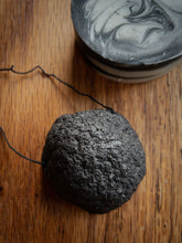Load image into Gallery viewer, Luna Charcoal Infused Konjac Face Sponge
